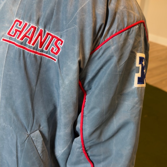 90s Starter New York Giants Authentic Pro Line Satin Jacket XL